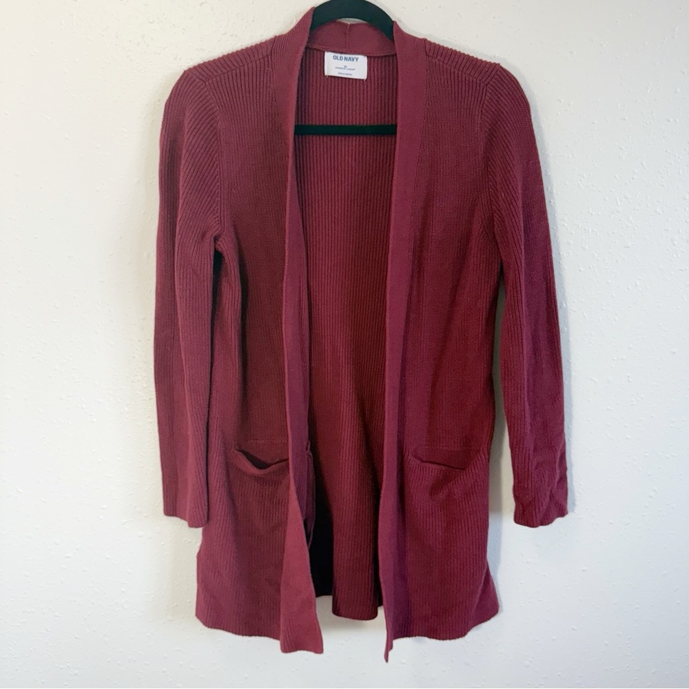 Old Navy Women's Deep Red‎ Cardigan